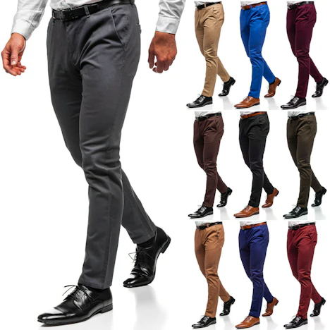 Chinoshose für Herren: Freizeit + Business Super Schnäppchen