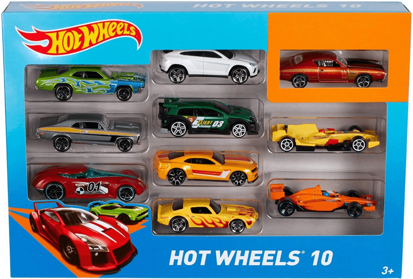 Hot Wheels 10-Car Set mit 9,40€ Ersparnis