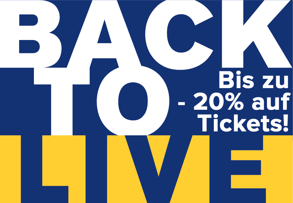 Bis zu -20% auf ausgewählte Events