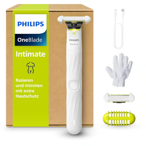 Philips OneBlade Intimate für 29,99 €: Rasierer und Trimmer für empfindliche Stellen