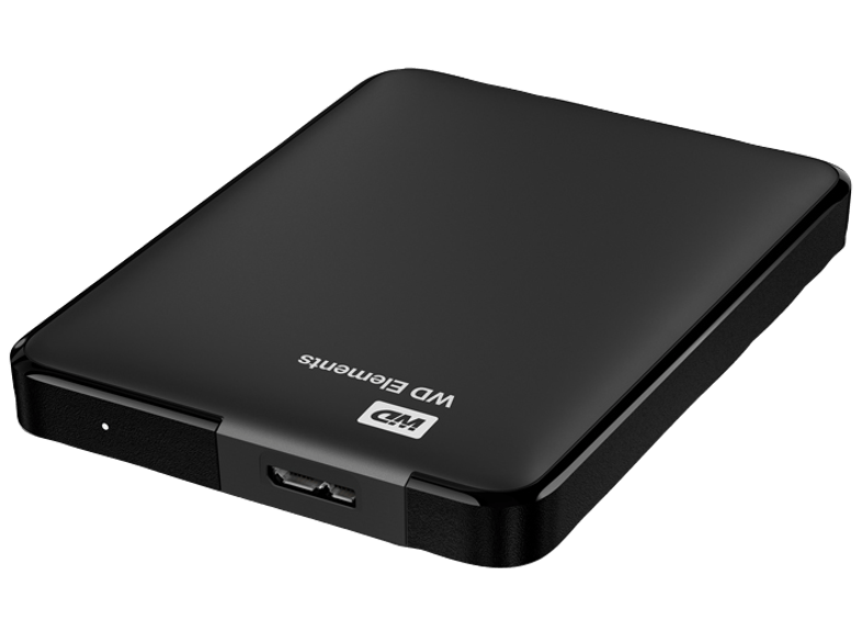 WD Elements, 1 TB, Schwarz, Externe Festplatte, 2.5 Zoll für 44 EUR inkl. VSK