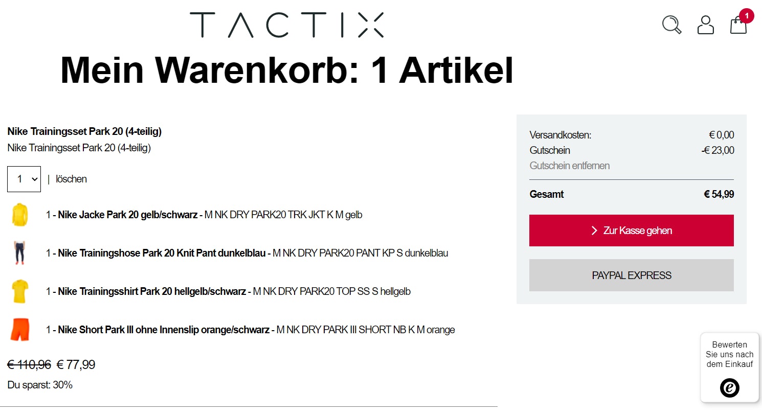 1709884445812 Tactix Gutschein einloesen