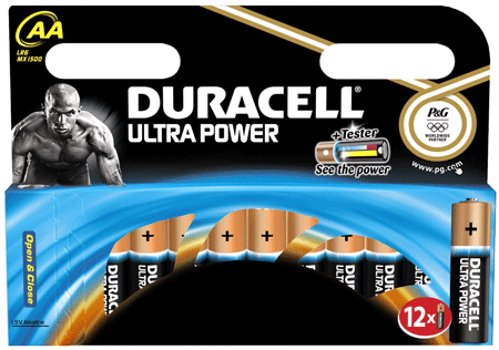 72 Duracell Ultra Power AA Batterien für 36€