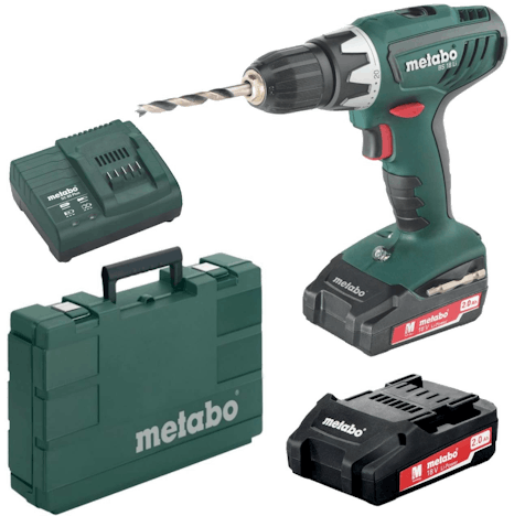 Metabo BS 18 Li für 90€ - Akkuschrauber mit 20 +1 Drehmomentstufen