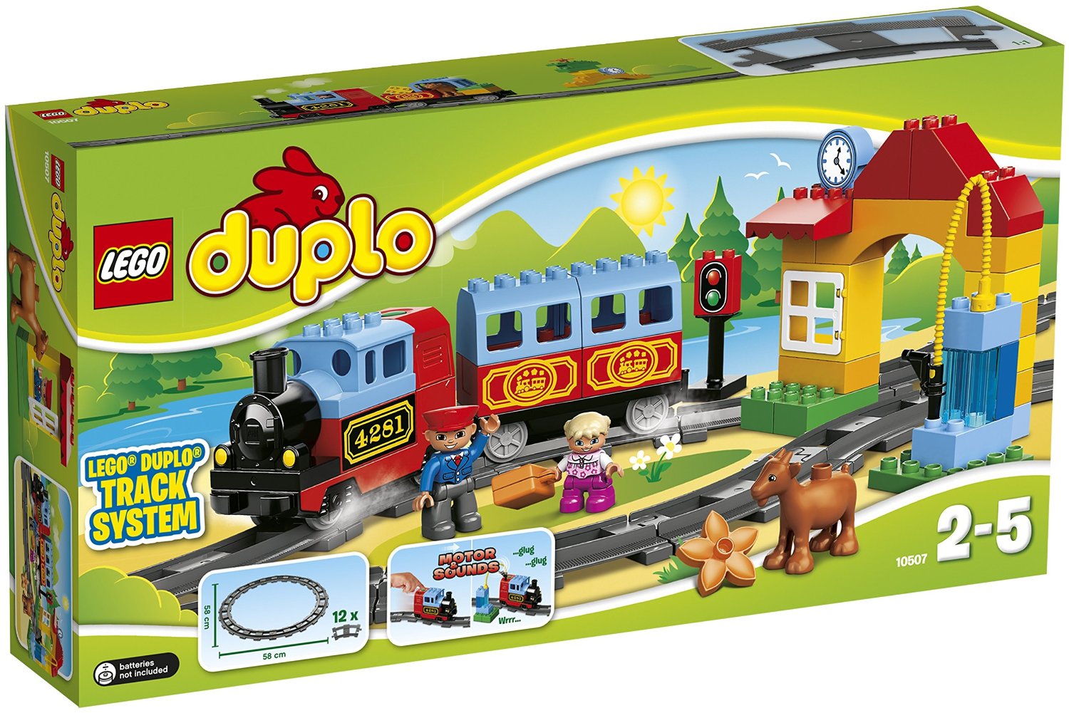 LEGO DUPLO 10507 - Eisenbahn Starter Set für 29,98 EUR inkl. Versand