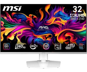 MSI MPG 321URXW QD-OLED Gaming Monitor 31,5 Zoll 4K UHD