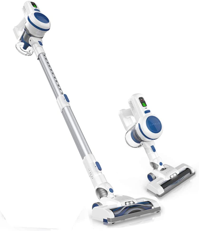 40% Rabatt ORFELD Akku Staubsauger Kabellos mit 17000 Pa Saugleistung