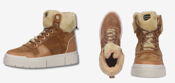 Scapa Stiefeletten für 50€ 🥾 Leder-Fell-Mix, Warmfutter & Plateauabsatz