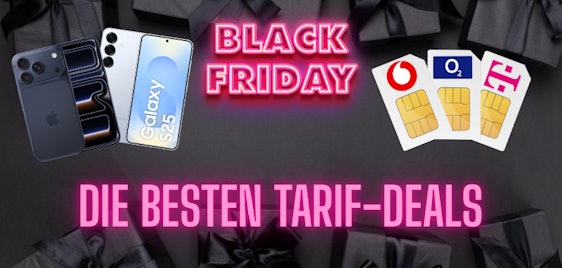 Black Friday Handyvertrag-Angebote 2025 ➤ Die besten Tarifdeals im Preischeck ✓