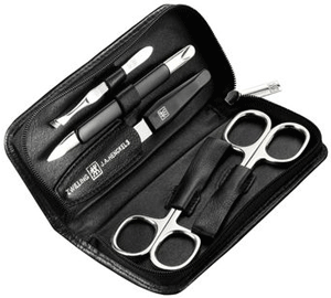 Zwilling Reißverschluss-Etui (5-teilig) für 25€ - Maniküre-/Pediküre-Set