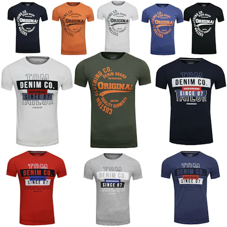 Tom Tailor Denim Herren T-Shirt versch. Modelle
