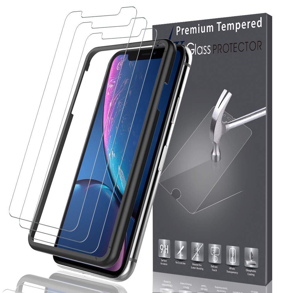 K&amp;L LK für [3 Stück] iPhone XR Schutzfolie,iPhone XR Panzerglas