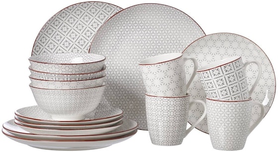 Ritzenhoff & Breker "Siem" (16-tlg.) für 38€ - Kombiservice für 4 Personen, Grau