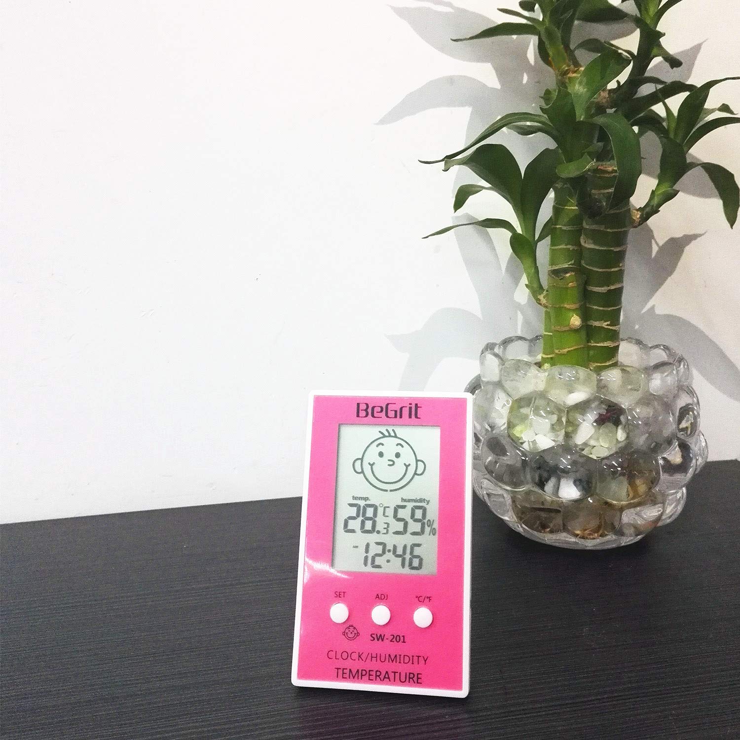 Innen Hygrometer Thermometer  Baby-Raum für 6,5€-ROT