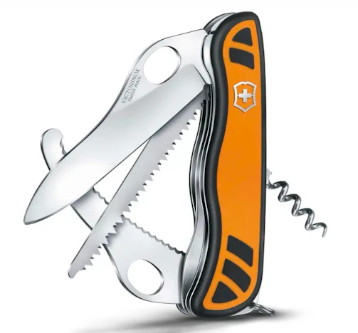 Victorinox Schweizer Taschenmesser Hunter XT Grip, Multitool, 6 Funktionen in Orange für 40,57€(statt 63€)