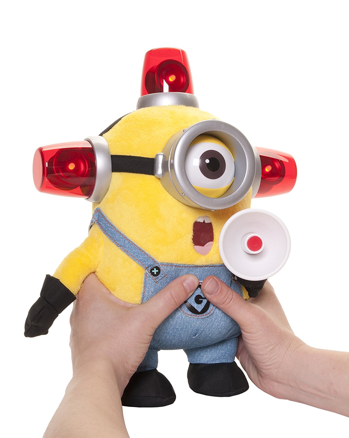MTW 25177 – Original Minions – Bee-Do Fireman Carl Funktionsplüsch für 30,98€