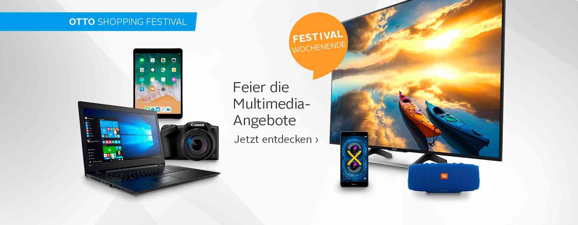 Bestpreise für ausgewählte Multimedia-Geräte bei Otto 