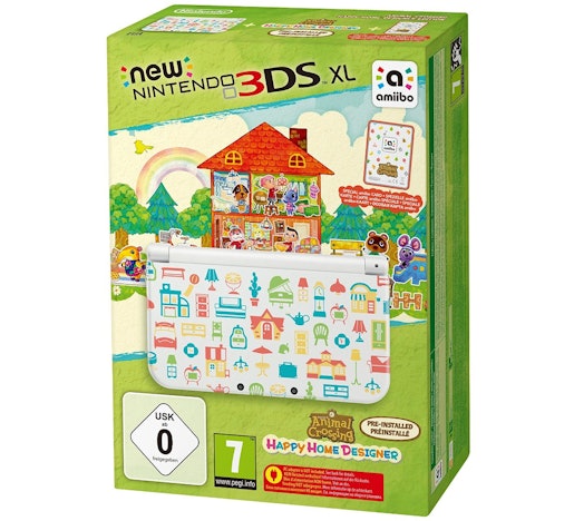 Nintendo New 3DS XL + Animal Crossing: Happy Home Designer für 151€