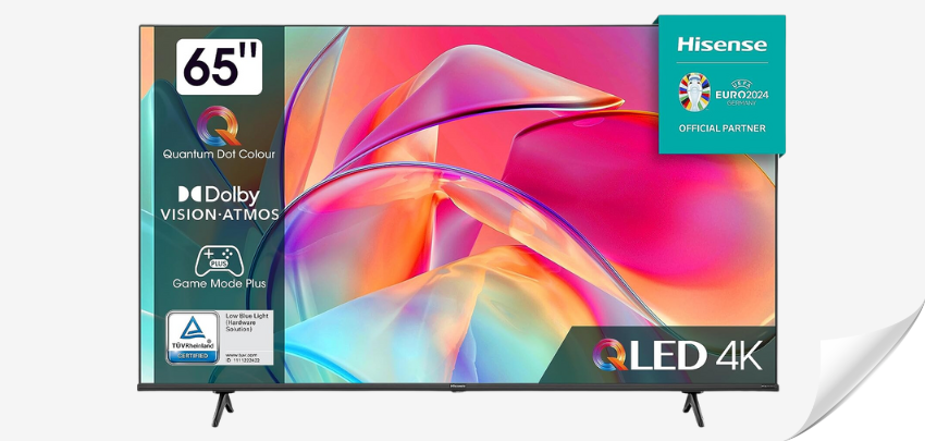 Neuer TV für die EM! Hisense 65E7KQ für 519€ - 164cm (65 Zoll) Smart TV