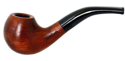 Monte Lovis - Klassisches Raucherzubehör - TABAKPFEIFE aus edlem Rosenholz