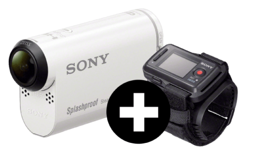 Sony HDR-AS200VR Remote Kit für 164€ - Full-HD Actioncam mit Live-View und 170 Ultra-Weitwinkel