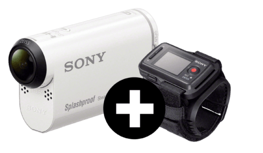 Sony HDR-AS200VR Remote Kit für 164€ - Full-HD Actioncam mit Live-View und 170 Ultra-Weitwinkel