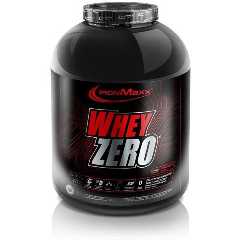 IronMaxx Whey Zero 2270g Banana Yoghurt mit 44% Rabatt