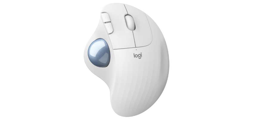 Logitech ERGO M575 für 35€ - Wireless-Trackball-Maus, ergonomisches Design, in Weiß