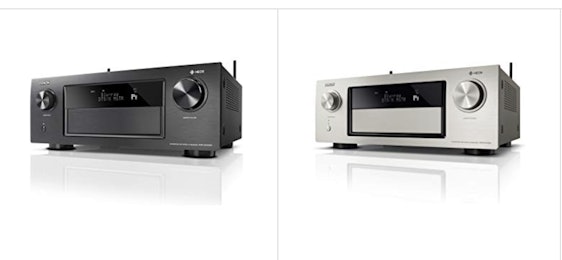 Denon AVRX4400H 9.2 Premium AV-Receiver (HEOS Integration, Dolby Vision, Dolby Atmos, dtsX, WLAN, Bluetooth, 9x 200 W) Silber oder schwarz