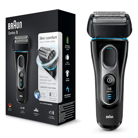 TAGESANGEBOT: Braun Series 5 elektrischer Rasierer 5147s, mit Reisebeutel