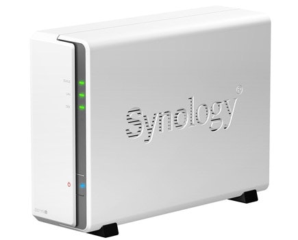 Synology DiskStation DS115J für 74€ - 1-Bay Leergehäuse für max. 8TB