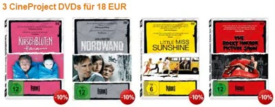 cineproject dvds