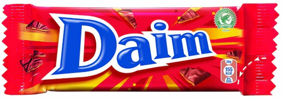 1kg Daim für 11€ - 36 Riegel à 28g