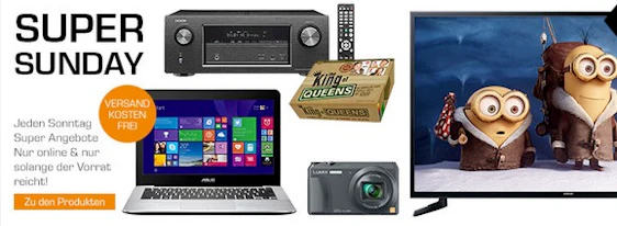 Saturn Super Sunday am 15.11. 2015 – z.B. Panasonic Lumix DMC-TZ56 für 129€