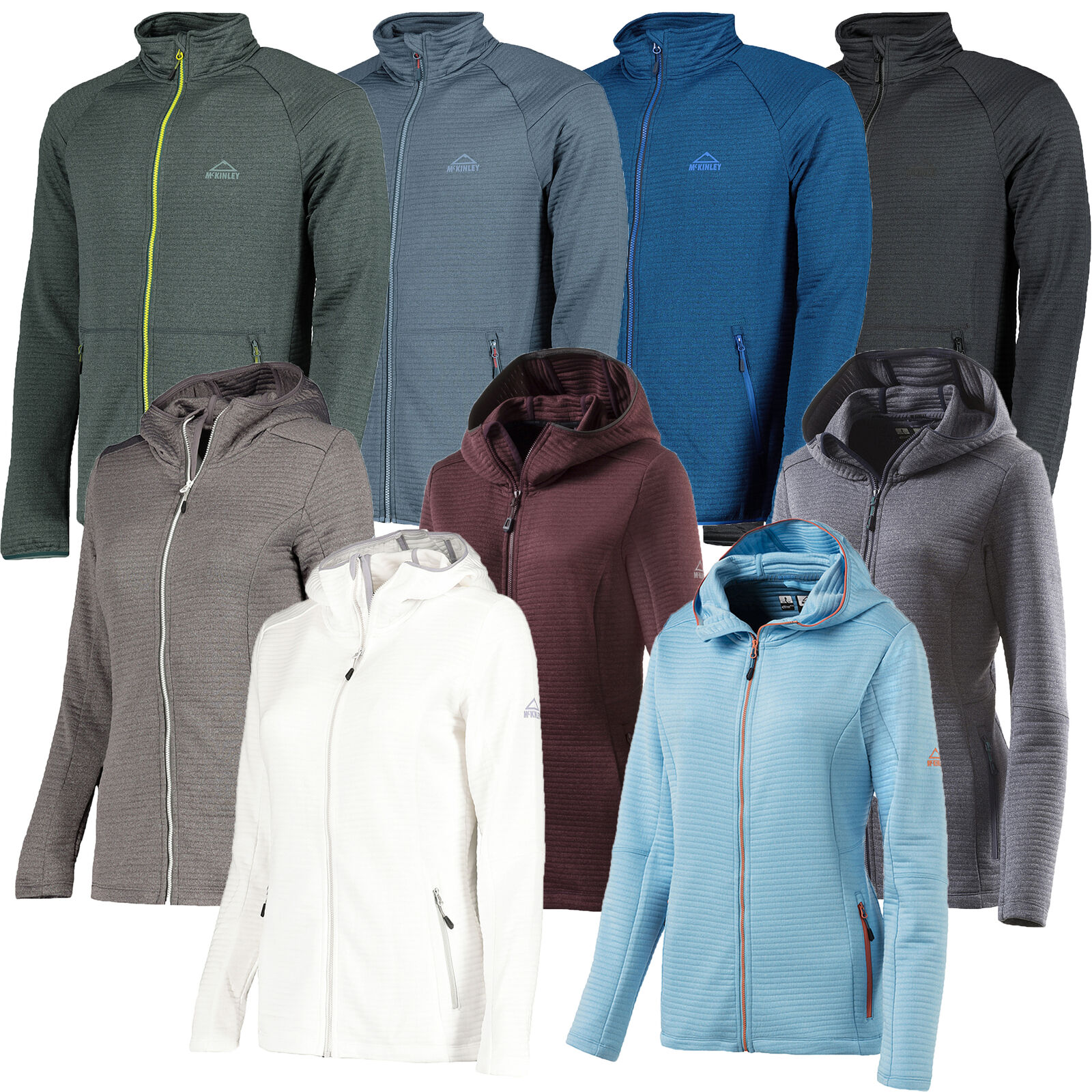 McKinley Aami Damen und Herren Fleecejacke 60% Rabatt