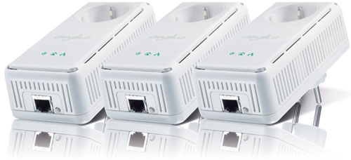 Devolo dLAN 200 Avplus 3er Kit für 89€ - Netzwerkkit oder Devolo dLAN 500 Avmini für 39€
