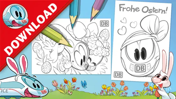 Tolle Osterpost vom kleinen ICE (PDF Download)