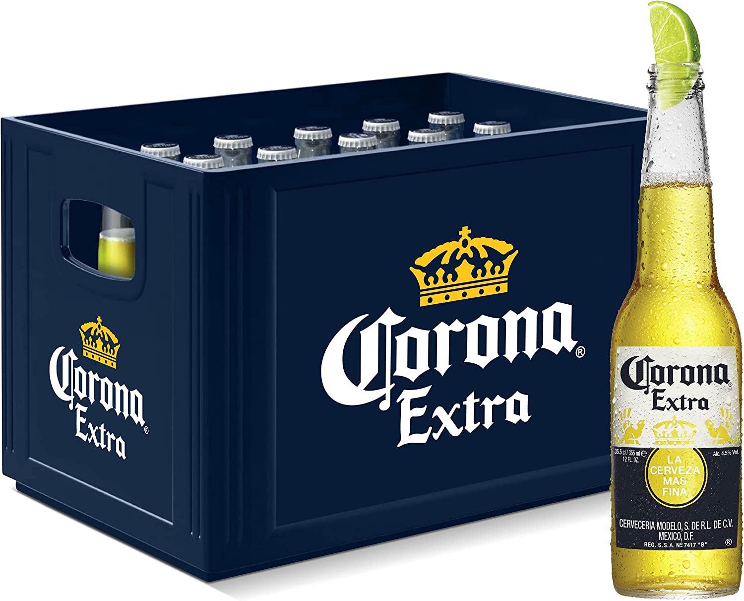 24 x Corona Extra (0,35l) für 19€ - Flaschenbier, 4,5%