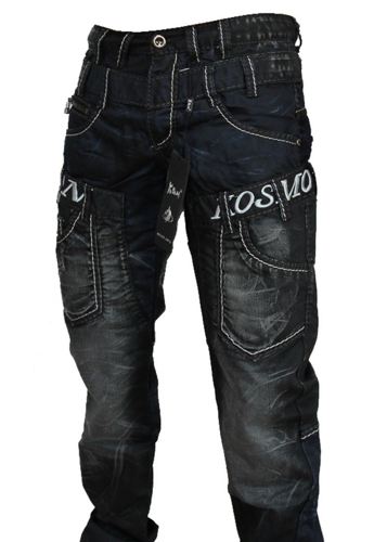 KOSMO LUPO Jeans Club Style Herren Hose Clubwear Neu KM007