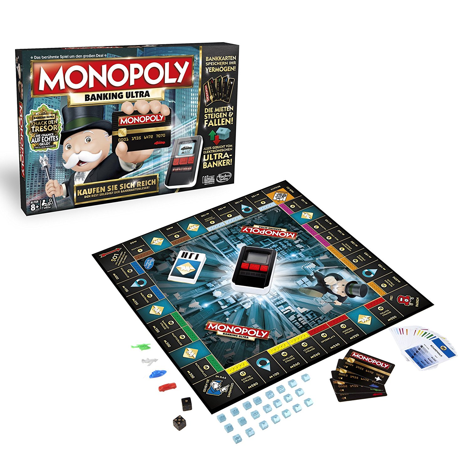 Hasbro Spiele B6677E39 - Monopoly Banking Ultra für 23,99 EUR