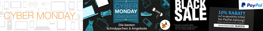 Sparkalender 2017: Die Rabattschlacht geht am Cyber Monday weiter.