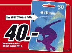itunes gutschein bei media markt