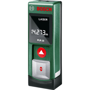 Bosch Laser-Entfernungsmesser PLR 15 + kostenlose Powerbank mit 10400 mAh für 38€