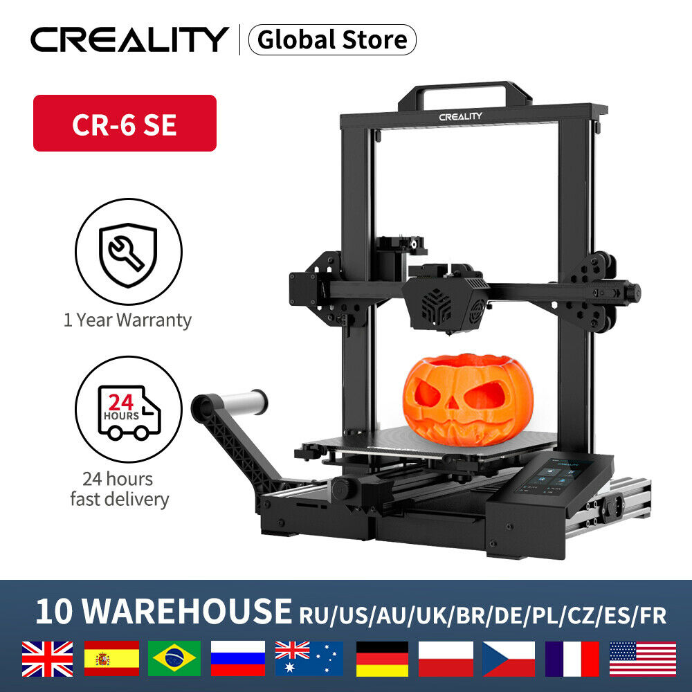 Creality 3D CR-6 SE 3D Drucker Verbesserter Hochpräziser 235*235*250mm DIY Kit