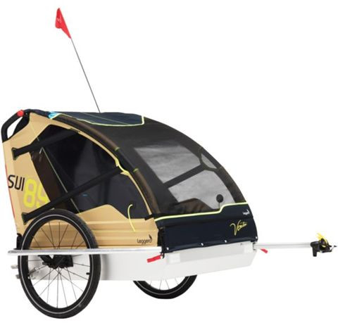 Leggero Vento v89 Surf für 232€ - Fahrradanhänger mit Becco-Kupplung