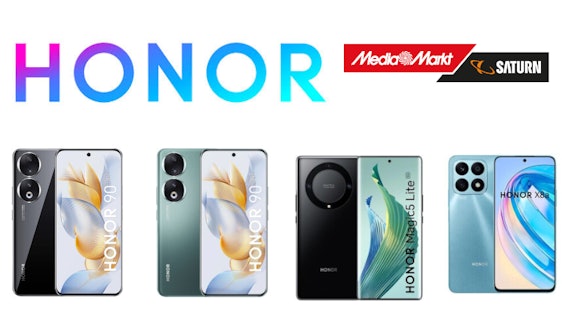Top-Rabatte im Honor Sale bei MediaMarkt & Saturn – z.B. Honor X8A Cyan Lake für 139€