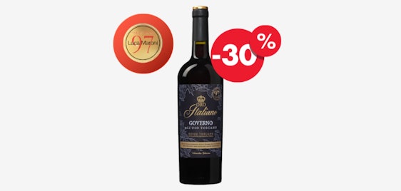 Toskana Oro Governo für 7€ - toskanischer Rotwein, 97 Punkte Maroni, Eichenfassreifung