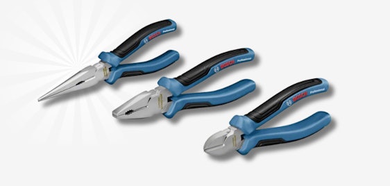 Bosch Zangen-Set für 28€ - aus Chrom-Vanadium-Stahl, Hebelwirkung, inkl. L-BOXX Einlage