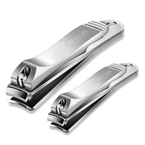 BESTOPE Nagelknipser Set 2 Stück aus Edelstah Nagelschneider für €5,87