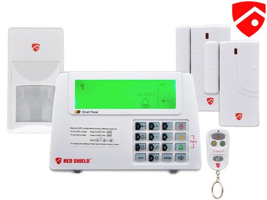 Red Shield WS-100 Funk-Alarmanlage Starter-Set für 36€ - erweiterbar und leicht zu installieren